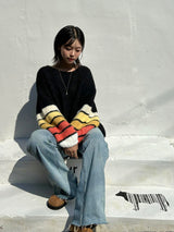FLARED BOOTCUT DENIM PANTS code 23005