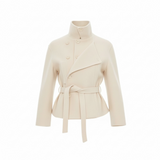 [안감누빔] Caramel double short coat