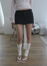 LOW MINI SKIRT