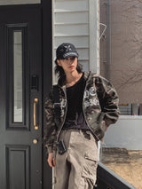 Cypher Camo Hoodie Zip-Up