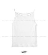 [U-BASIC] Pose Scene Ribbed Sleeveless