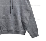 Ber Oversized Knitwear Hoodie