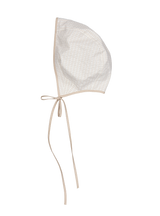 Checkboard bonnet (beige)