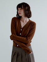 24 LETOILE LOGO CARDIGAN_ V NECK