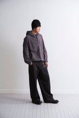 GRID HOOD ANORAK GREY