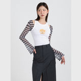 ARTWORK SLEEVELESS SHIRTS (WHITE)