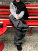 Is mohair Nordic cardigan