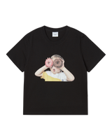 WOMAN ADLV ベビーフェイスドーナツ1半袖Tシャツ