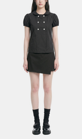 Vira Round Collar Blouse