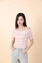 シースルーリボントップス Pink