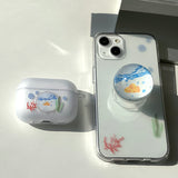 フレンズインザシーフォーンケーススマホグリップセット