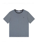 flow border t-shirts sky blue