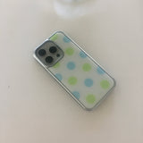 wish dot silver epoxy case 