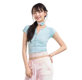 LACE BANDING SWEATPANTS [PINK]