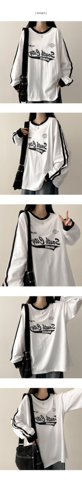 Sass Track Line Sweatshirt