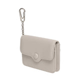 DOT Compact Keyring Card Wallets warm gray