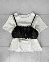 (SET) DEAR LACE BUSTIER BLOUSE