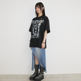 スパゲティロックTシャツ ブラック