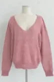 MOHAIR V-NECK OVERSIZED KNIT (9COLORS!)