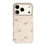 グリッター ダイヤモンド リボン iPhone ケース