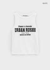 [MADE] Noria Lettering Sleeveless Top