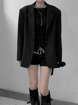 Ront Scrunchie Set Overfit Jacket