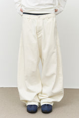 Mild Cotton Curved Pants