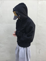 If Eyelet Over Hoodie 2C