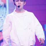 SVR-611 Teen Top Ricky wears silver 925 simple plain round minja silver ring