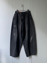 Snow This' Balloon Denim Pants 2C