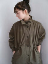 Neck Belt Trench (Khaki)