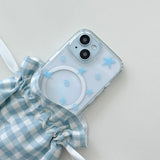 Blue Star Candy Magsafe Jellyhard Case