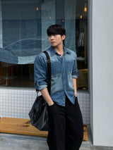 Vine two pocket denim shirt