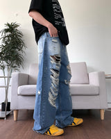 デストロイドブラッシュデニムパンツ