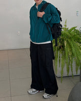 Naru Gofcore Windbreaker(Black)