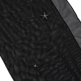 Twinkle star scarf (black)