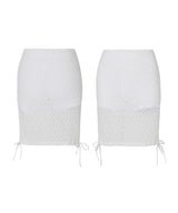 ベラスカートパンツ white