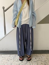 レイヤード ストラップ ホルタートップ