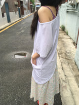ルーズフィット ポケット ティー