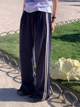 [MADE] Kanti Lace Track Wide Pants