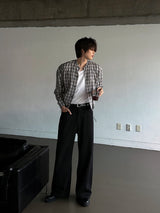 [1+1] LMN Mer Cut Flare Fit Denim Pants (6 colors)