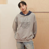 Maltese Archive Line Graphic Two Tone Hoody