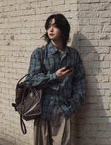 トープダメージカッティングワイドスラックス
