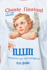 ルーズフィットTシャツ エンジェルフェイス