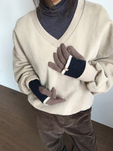 ルネシルキーポロTシャツ (4 Colors)