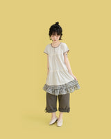 コージーボタンロールアップパンツ (2 color)