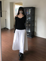 Rubin off-shoulder knitwear (2 colors)