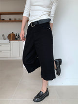 FRILL CAPRI PANTS (3C)