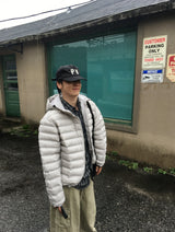 No.1438 two light hood padding JP (4color)