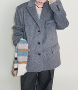 Winter Alpaca Formal Single Jacket (Wool Jacket) (Lining 2 Ounces)